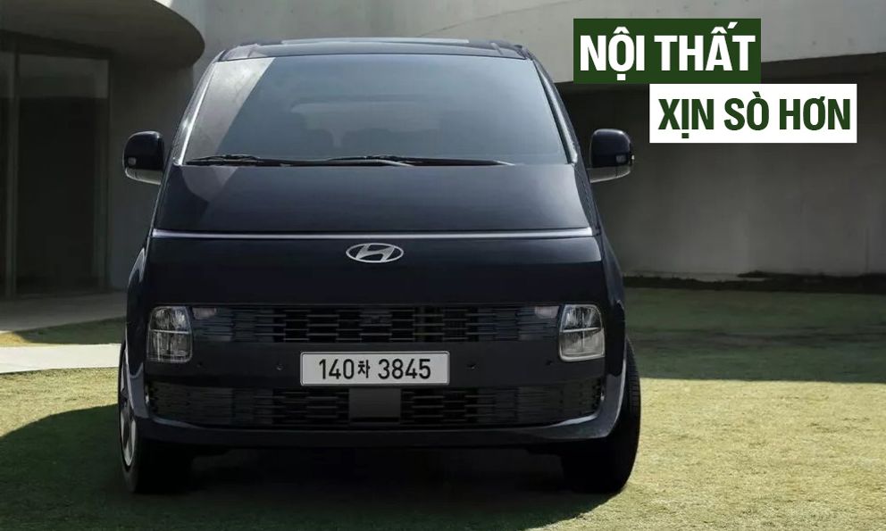 Hyundai Staria 2026 ra mắt: Thiết kế tinh chỉnh, vô-lăng như Santa Fe, màn hình lớn hơn bản đang có tại Việt Nam