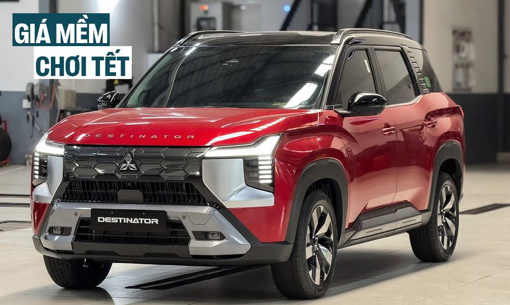 Thêm kèo mua Mitsubishi Destinator giá mềm chơi Tết: Thực tế còn từ 745 triệu đồng, vẫn rẻ hơn Territory
