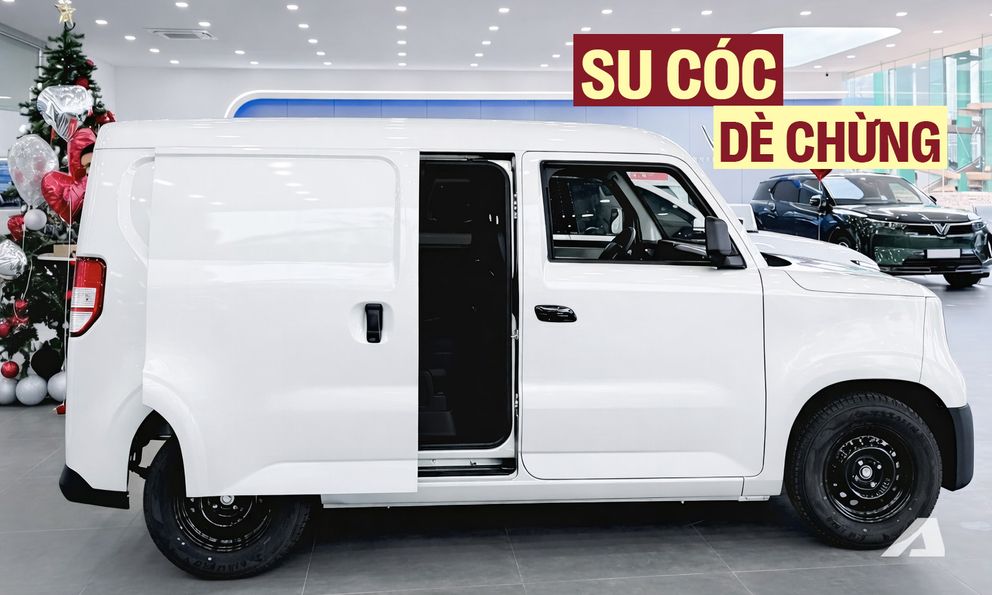 Đại lý nhận đặt VinFast EC Van bản mới: Giá dự kiến 325 triệu đồng, thêm cửa lùa như 'Su cóc’, dễ bán sau Tết