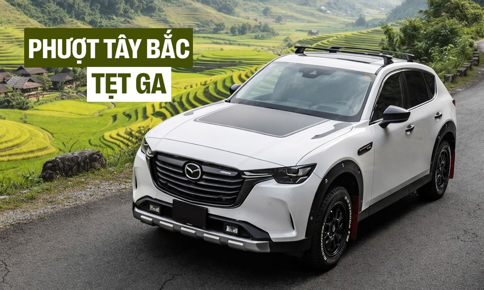 Thích Mazda CX-60 nhưng muốn off-road thì đây là bản độ tham khảo: Đồ nghề tận răng với lốp béo, trợ sáng, nhiều chi tiết chống xước