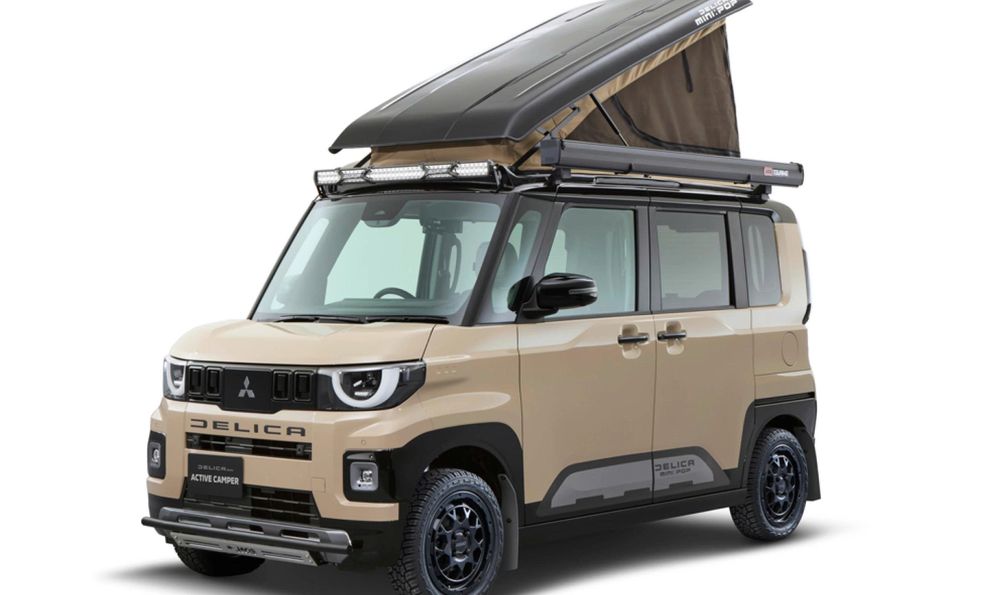 Mitsubishi làm 'nhà di động' nhỏ chưa từng có: Ngắn hơn Kia Morning, động cơ chỉ gấp rưỡi VF 3 nhưng vẫn dã ngoại tốt