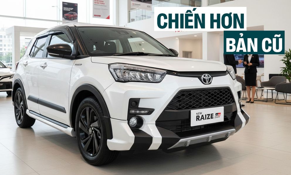 Toyota Raize 2026 ra mắt: Giá quy đổi từ 387 triệu đồng, nâng cấp tiện nghi tiêu chuẩn, thêm bản thể thao hầm hố đấu Fronx, Sonet