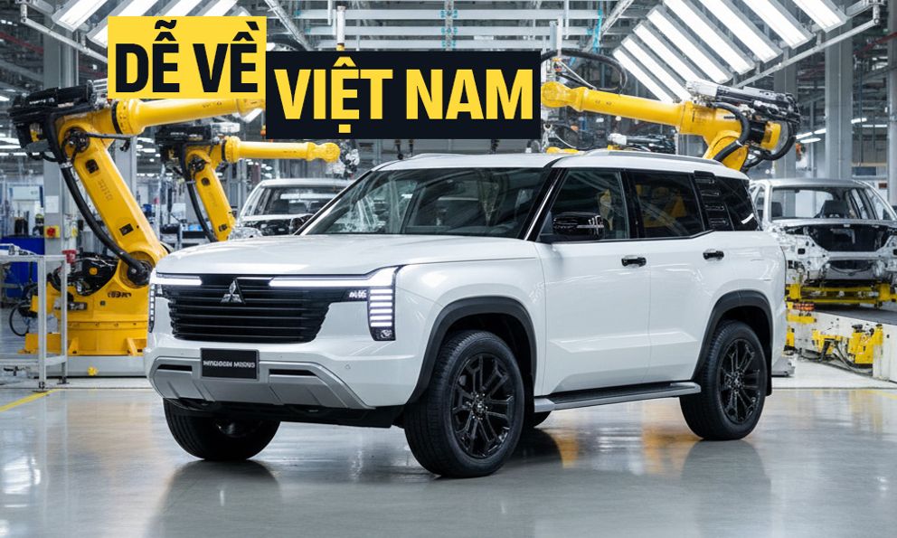 Mitsubishi Pajero 2026 sẽ được sản xuất ở rất gần Việt Nam, thêm cơ hội miễn thuế khi về nước, cạnh tranh Land Cruiser Prado