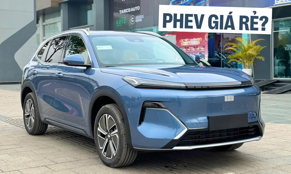 Geely EX5 hybrid đầu tiên về Việt Nam: Giá dự kiến 950 triệu đồng, dài hơn CR-V, có cắm sạc, đầy bình chạy gần 1.600km