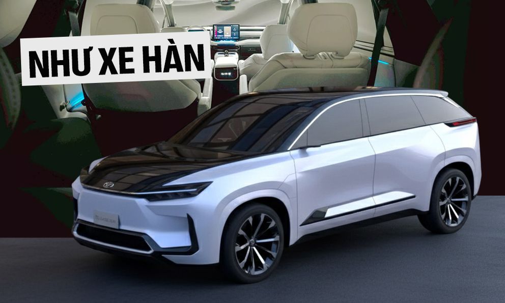 Đây là nội thất SUV mới sẽ thế chỗ Toyota Highlander: Màn hình siêu lớn, thiết kế tối giản, che logo dễ tưởng xe Hàn