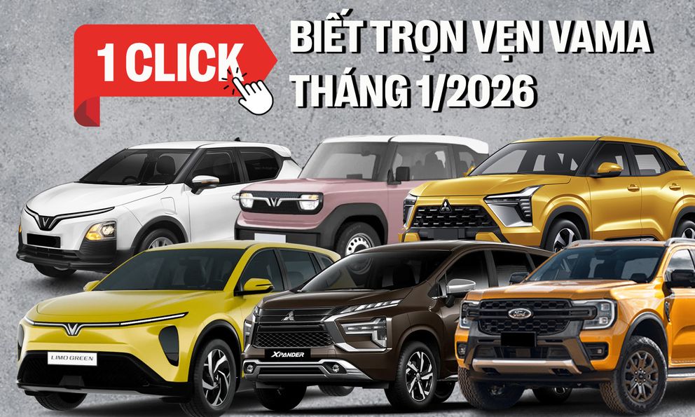 Mazda CX-5 và Mitsubishi Xpander 'gồng gánh' nhóm xe xăng, sedan hoàn toàn vắng bóng trong top 10 xe bán chạy tháng 1/2026