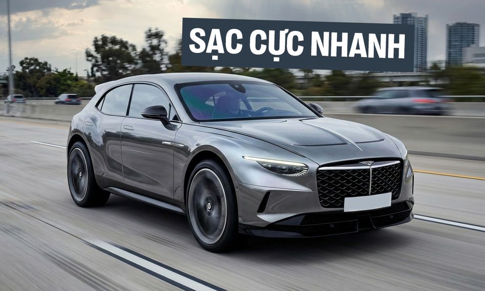 SUV mới của Bentley có thể chạy Hà Nội - Hạ Long mà chỉ cần 7 phút cắm sạc, bản ‘base’ mạnh khoảng 600 mã lực