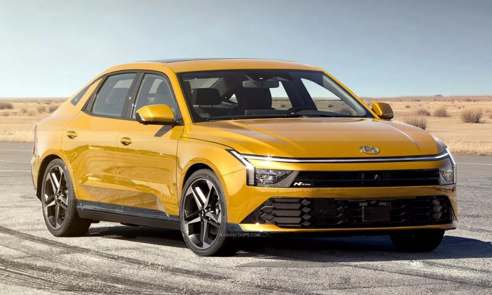 Xem trước Hyundai Elantra đời mới: Thiết kế lột xác với điểm giống Tucson, góc cạnh hơn, nội thất có thể như xe điện