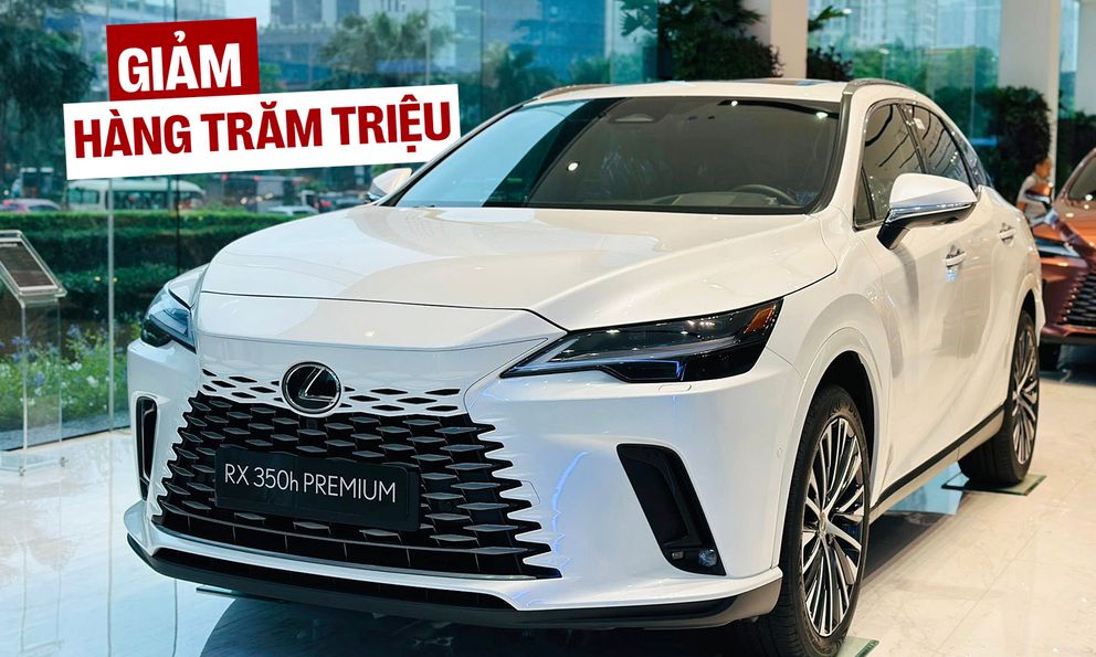 Lexus giảm giá loạt xe hybrid tại Việt Nam sau khi có thuế mới: Có mẫu giảm tới 330 triệu, hàng 'hot' RX chỉ còn từ 3,35 tỷ đồng