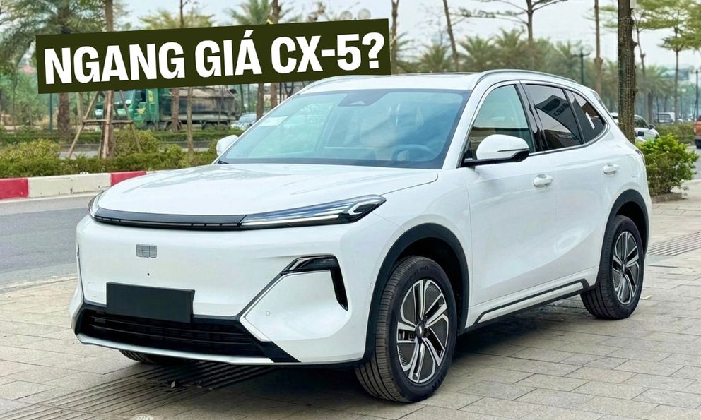 Geely EX5 EM-i - PHEV ngang cỡ CR-V có giá dự kiến từ hơn 840 triệu đồng cho 3 bản tại Việt Nam: Trang bị xịn, ăn xăng ngang xe máy