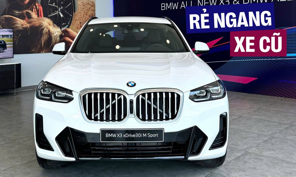 BMW X3 giảm giá 400 triệu đồng tại đại lý: Bản 'full' đời trước rẻ kỷ lục còn 2 tỷ, tiệm cận xe cũ đang bán trên thị trường