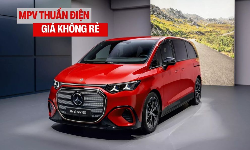 Mercedes-Benz VLE trình làng: Minivan điện đi hơn 700 km, nội thất màn hình 8K như máy bay riêng