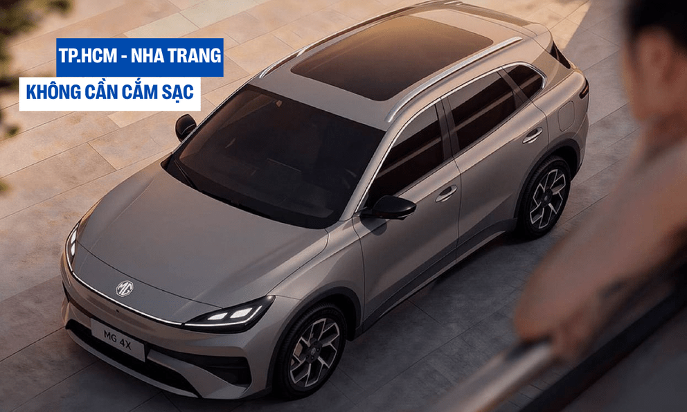 MG 4X ra mắt: pin bán rắn, đủ chạy TP.HCM-Nha Trang không cần dừng sạc giữa đường