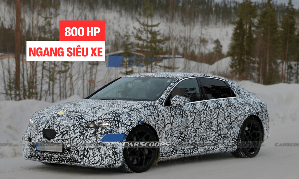 Mercedes-AMG C-Class EV lộ diện: Có cánh gió ẩn, mạnh tới 800 mã lực