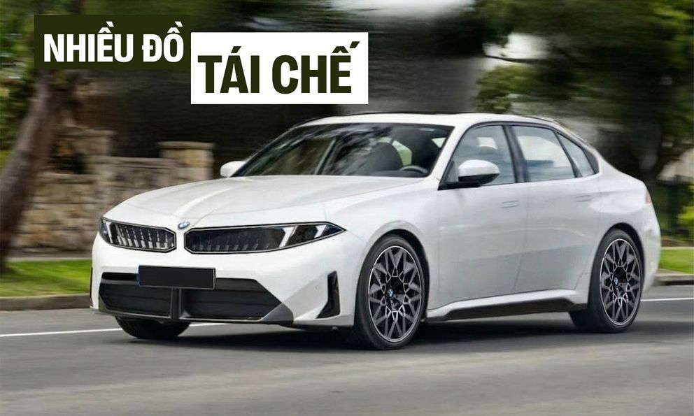 BMW 3 Series 2026 lộ ảnh mới với nhiều chi tiết thú vị: Cản trước, mâm, phuộc, ghế nỉ dùng nhôm, nhựa tái chế