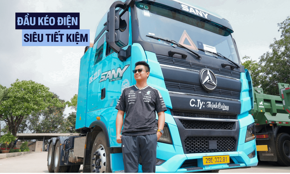 ‘Soi’ đầu kéo điện nhiều số 1 tại Việt Nam: 1 lần sạc mất 1 tiếng, đi Hà Nội - Hải Phòng tốn chỉ hơn 1 triệu