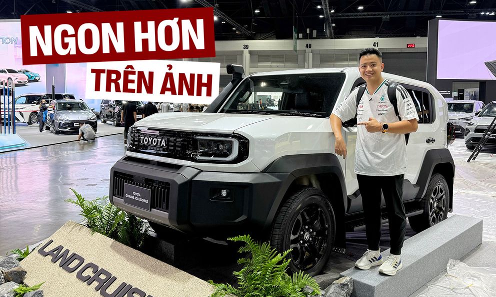 Sờ tận tay Toyota Land Cruiser FJ sắp về Việt Nam: Nhìn thực tế 'lực' hơn trên ảnh, trau chuốt 'mượt', nhiều bản độ bắt mắt