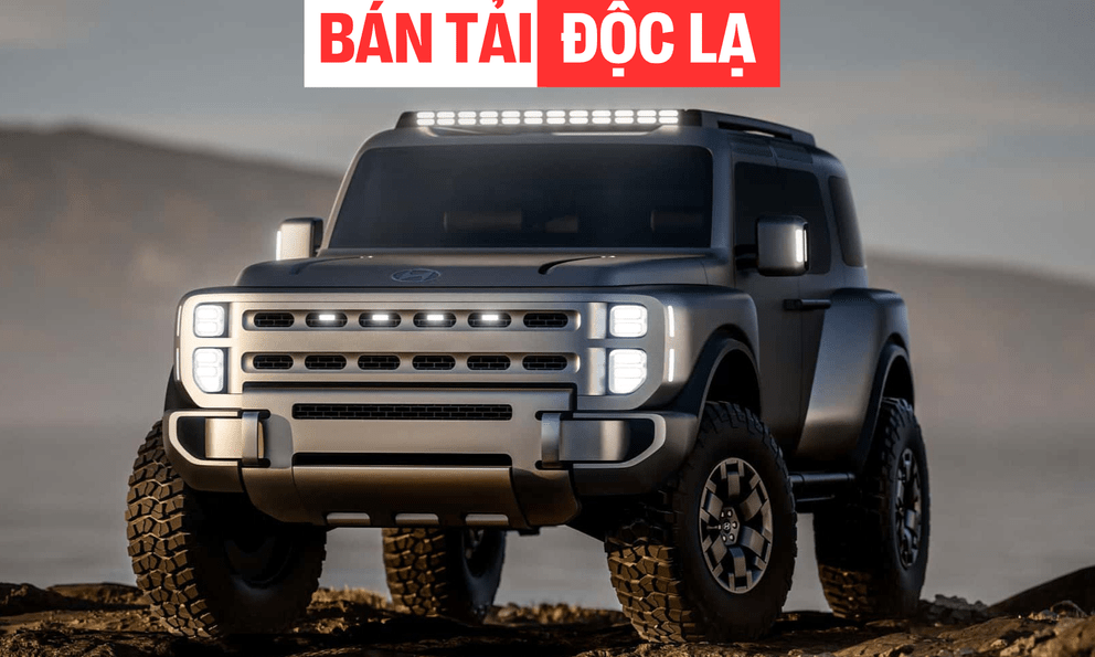 Xem trước bán tải 'đúng nghĩa' của Hyundai: Vuông vức như Defender, cạnh tranh với Ford Ranger, chờ ít nhất 4 năm nữa để có thể mua