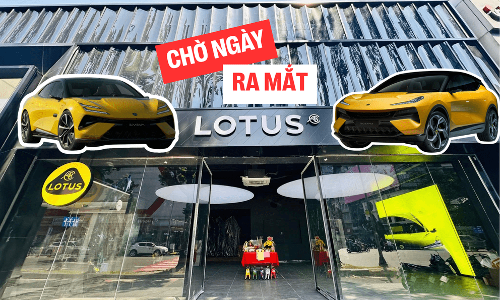 Lộ diện showroom Lotus đầu tiên tại Việt Nam: Vị trí đắc địa ở TP.HCM, dự kiến ra mắt xe trong tháng này