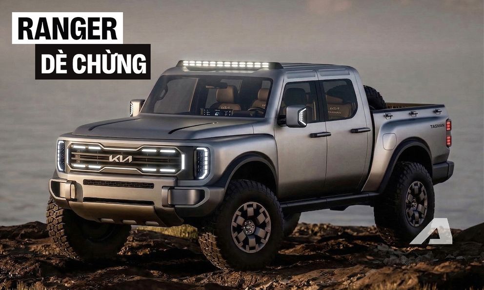 Kia sắp làm thêm bán tải mới với động cơ hybrid và EREV, chung ‘ruột’ Hyundai, cạnh tranh Ranger, Hilux