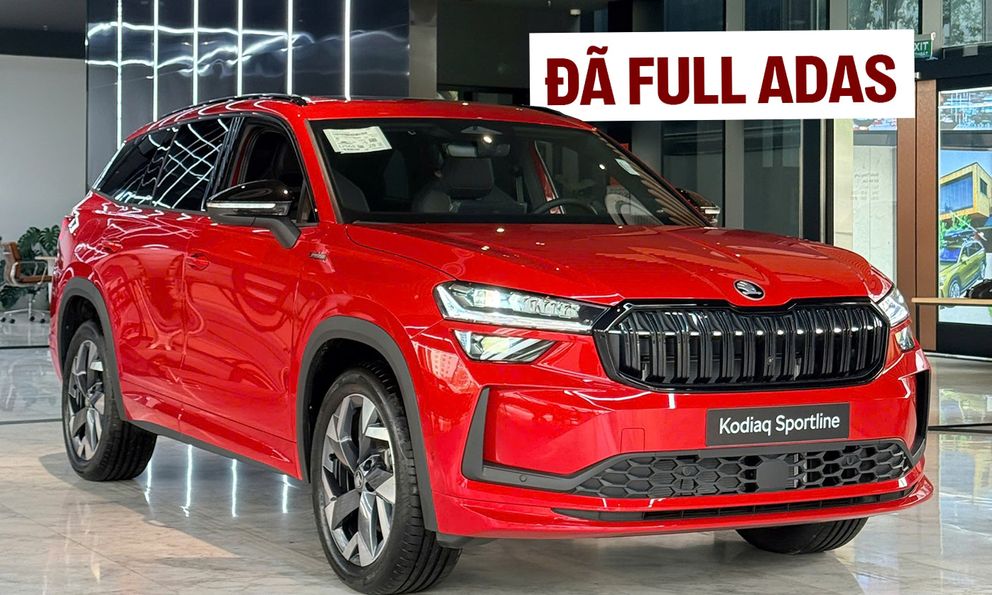 Skoda Kodiaq 2026 về đại lý tại Việt Nam: Giá từ 1,628 tỷ đồng cao hơn Palisade bản đắt nhất, thêm nhiều 'đồ chơi' bên trong, nay đã 'full' ADAS