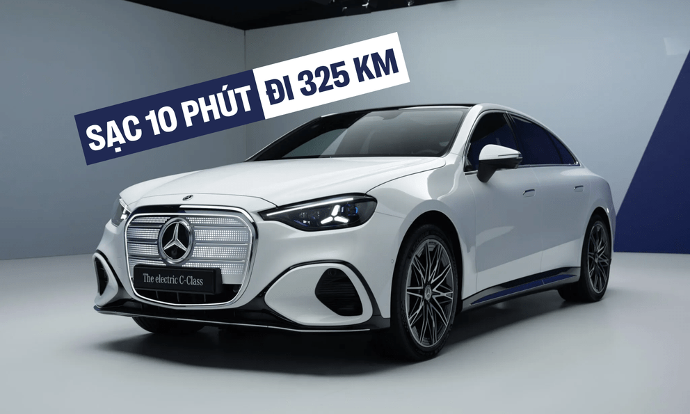 Mercedes C-Class thuần điện ra mắt: Sạc đầy đi hơn 760 km, có đánh lái bánh sau như S-Class, muốn mua phải chờ đến năm sau