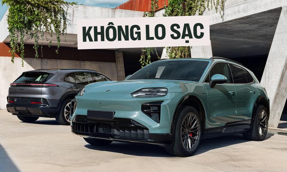 Porsche Cayenne điện sắp về Việt Nam: Giá từ 4,72 tỷ đồng, mạnh hơn nhiều siêu xe, đầy pin đủ chạy Hà Nội - Huế 