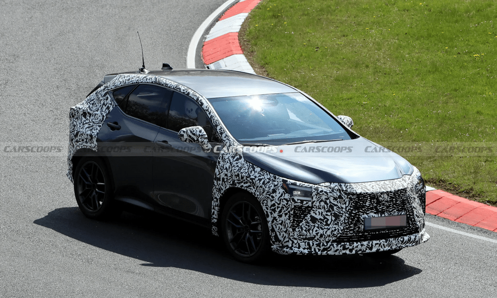 Lexus NX 2027 lộ diện trên đường đua: Phong cách thể thao hơn để đấu BMW X3, dễ gây chú ý khi mang về Việt Nam