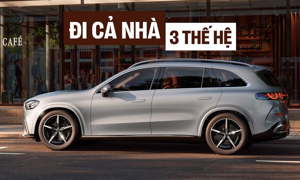 Mercedes-Benz GLC bản 3 hàng ghế ra mắt: Dài hơn 10cm, 6 chỗ, ghế thương gia có massage, treo khí nén, đánh lái bánh sau như S-Class