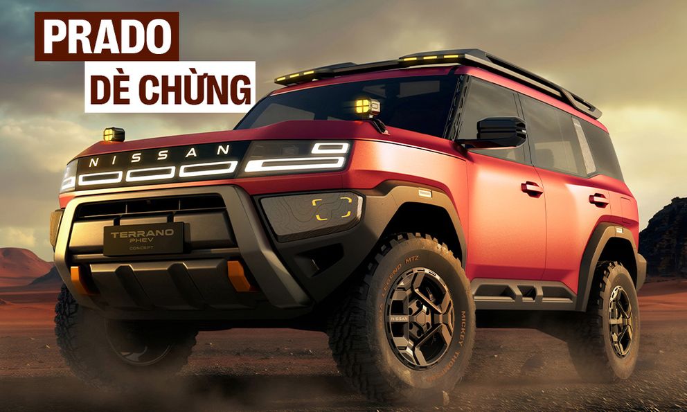 Nissan Terrano đời mới ra mắt: Dáng SUV off-road hầm hố, máy hybrid cắm sạc hơn 400hp, sẽ bán ở ĐNÁ cạnh tranh Land Cruiser Prado