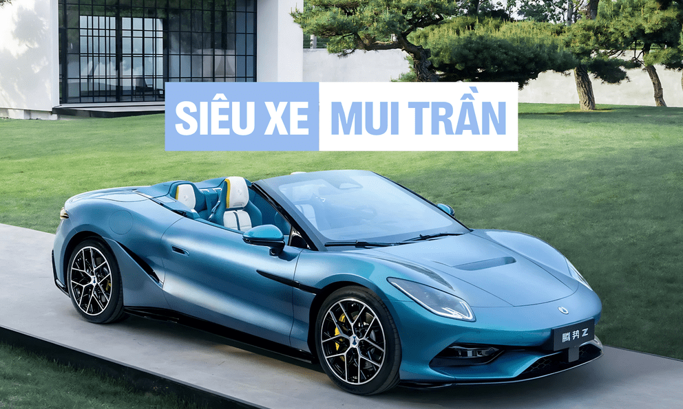 BYD quay lại bán xe mui trần: 3 động cơ điện mạnh hơn 1.000 mã lực, hệ thống treo dùng công nghệ từ tính, giá bán không rẻ