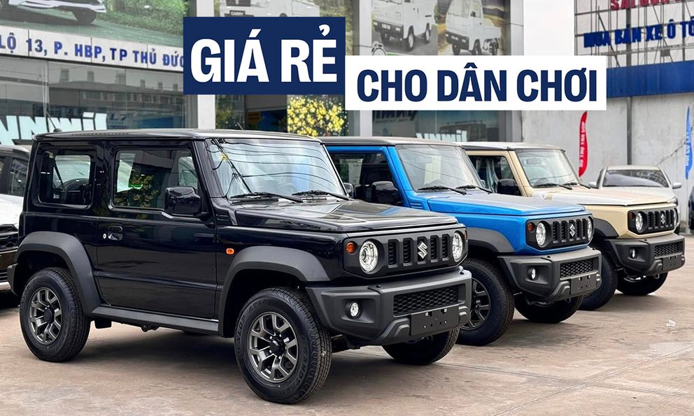 Suzuki Jimny giảm giá kỷ lục 140 triệu tại đại lý: Giá thực tế còn 649 triệu đồng, dễ tiếp cận hơn cho các dân chơi Việt thích off-road