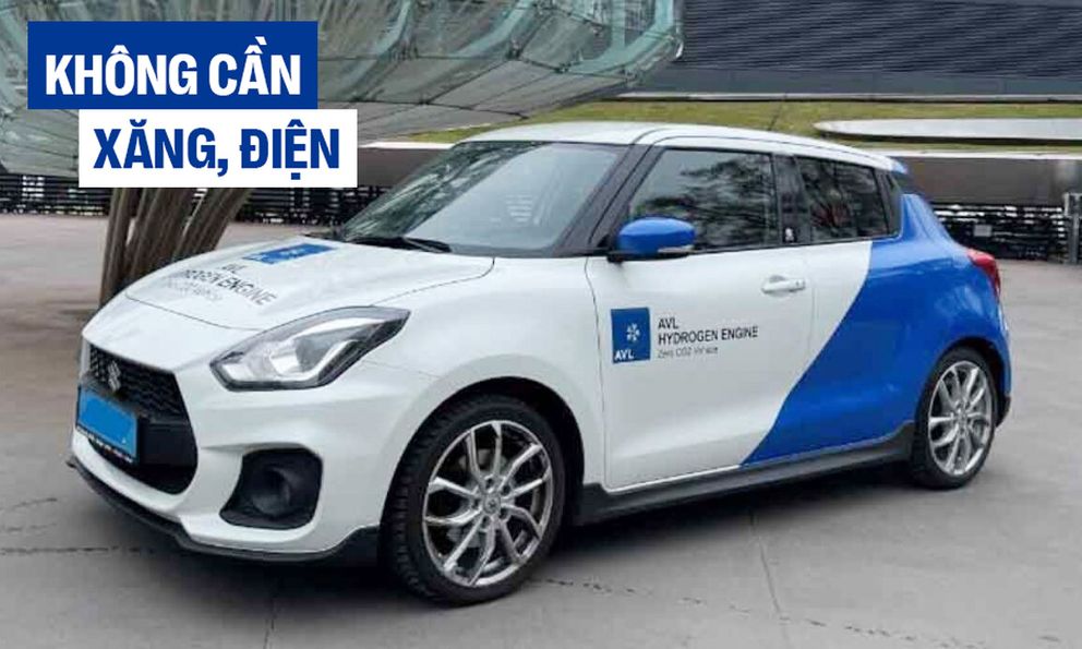 Suzuki Swift có bản mới dùng động cơ hydro: Mạnh ngang máy xăng, thợ bình dân cũng sửa được nếu cần