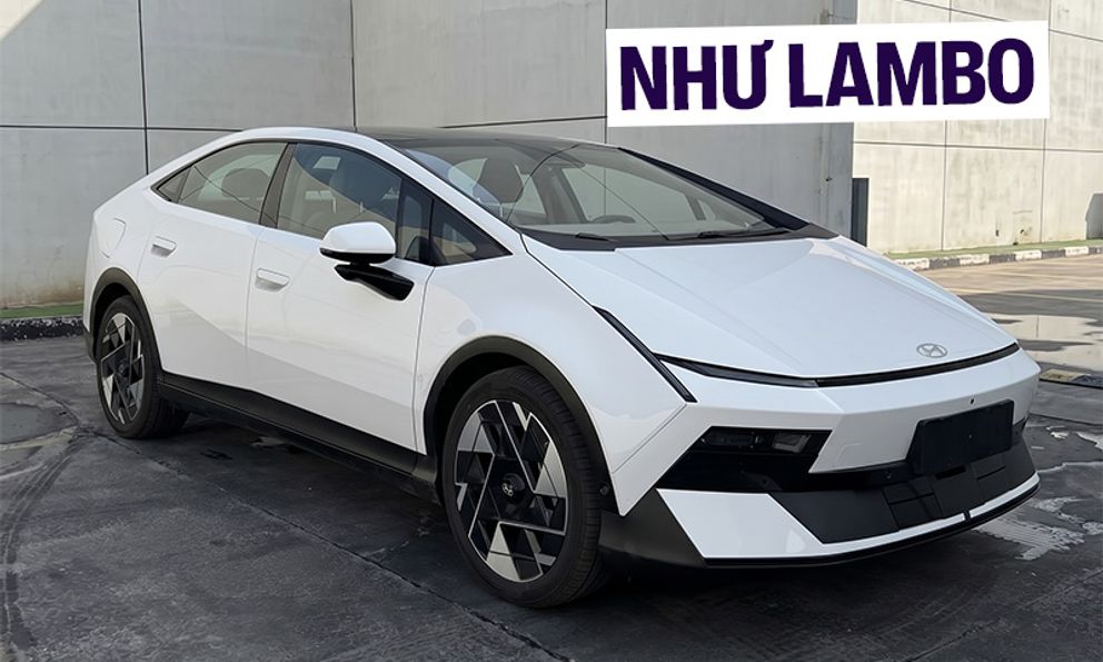 Hyundai Ioniq V lộ động cơ yếu hơn cả Elantra dù dáng ‘chiến’ như Lamborghini, bù lại bằng pin hơn 600km/sạc