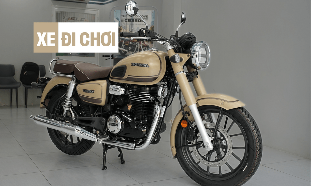 Mô tô cho dân chơi Honda CB350C về Việt Nam: Máy to hơn SH 350i, nguồn gốc nhập khẩu khiến nhiều người bất ngờ