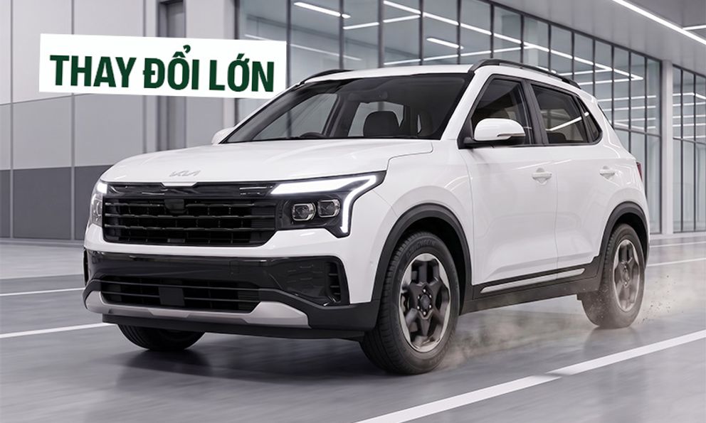 Kia Sonet đời mới lộ diện rõ nét hơn trên đường với thay đổi lớn nhất từ thiết kế đầu xe và khung gầm