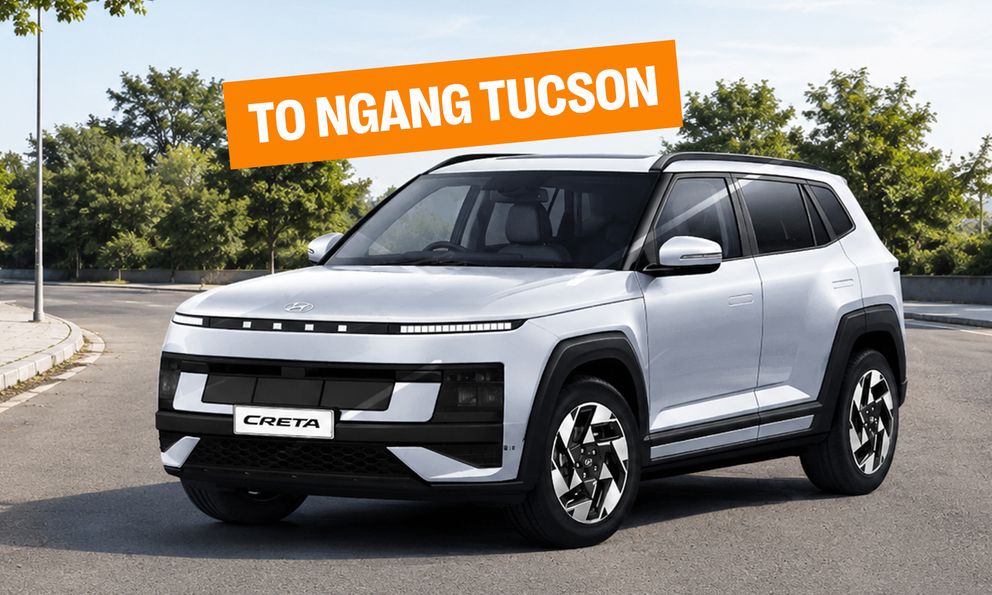 Hyundai Creta thế hệ mới tiếp tục lộ diện: Thân xe to vượt đời cũ, có thể dùng nền tảng mới và thêm hybrid