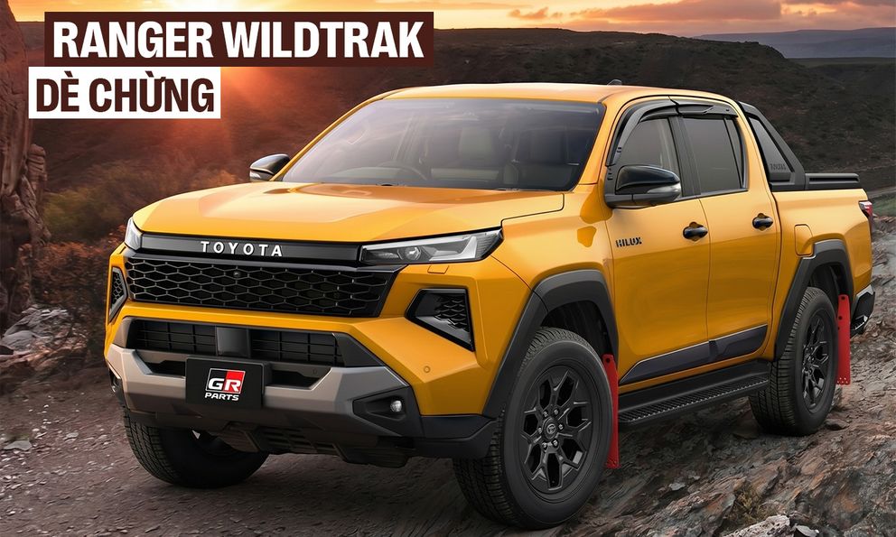 Toyota Hilux 2026 thêm bản thể thao mà khách Việt dễ thích: Giảm xóc xịn hơn, thêm thanh giằng cửa, cạnh tranh Ranger Wildtrak