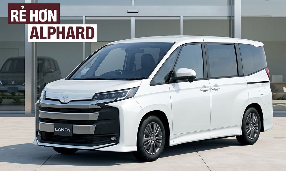 Suzuki Landy - MPV giá quy đổi hơn 630 triệu đồng, nền tảng Toyota, dáng như Alphard, động cơ hybrid, có AWD