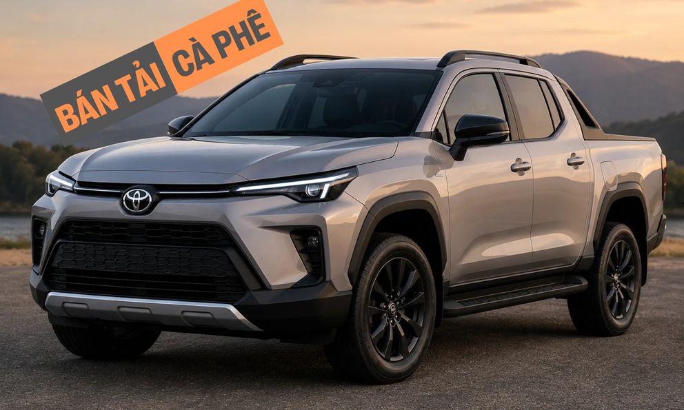Toyota thử nghiệm xe bán tải mới: Đúng nghĩa bán tải đi cà phê, dùng nền tảng giống Corolla Cross, dự kiến ra mắt đầu năm 2027