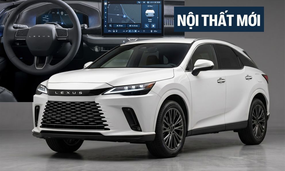 Lexus RX lộ nội thất mới với màn hình tách rời lần đầu xuất hiện, dễ có thay đổi lớn ở cả khoang cabin