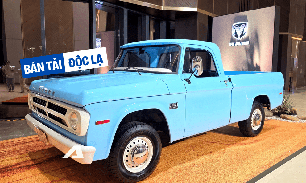 Soi hàng hiếm bán tải Dodge D200 tại TP.HCM: Lăn bánh chỉ khoảng 60.000 km, nhìn như mới đập thùng dù trải qua hơn nửa thế kỷ