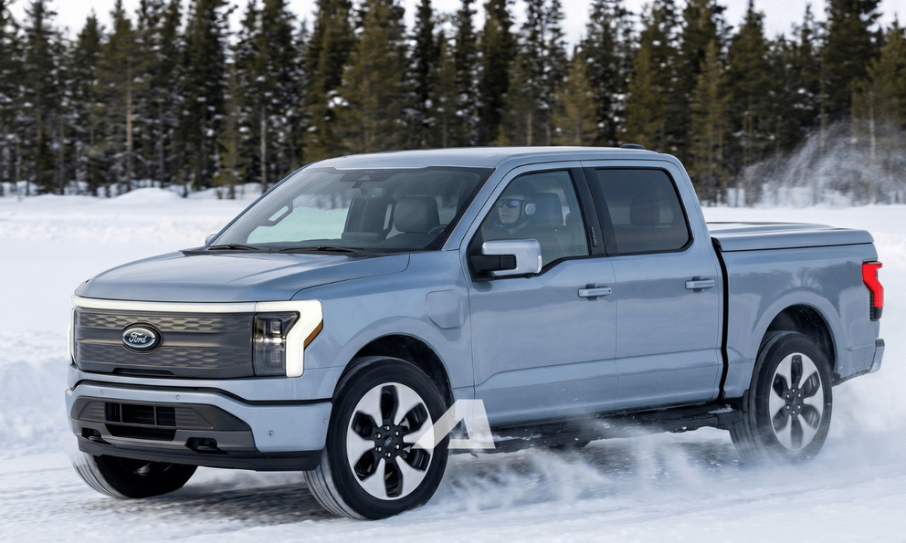 Bán tải điện Ford cỡ Ranger lần đầu chạy thử trên đường: Đầu xe siêu ngắn, trang bị nhiều công nghệ an toàn, chốt ra mắt năm sau