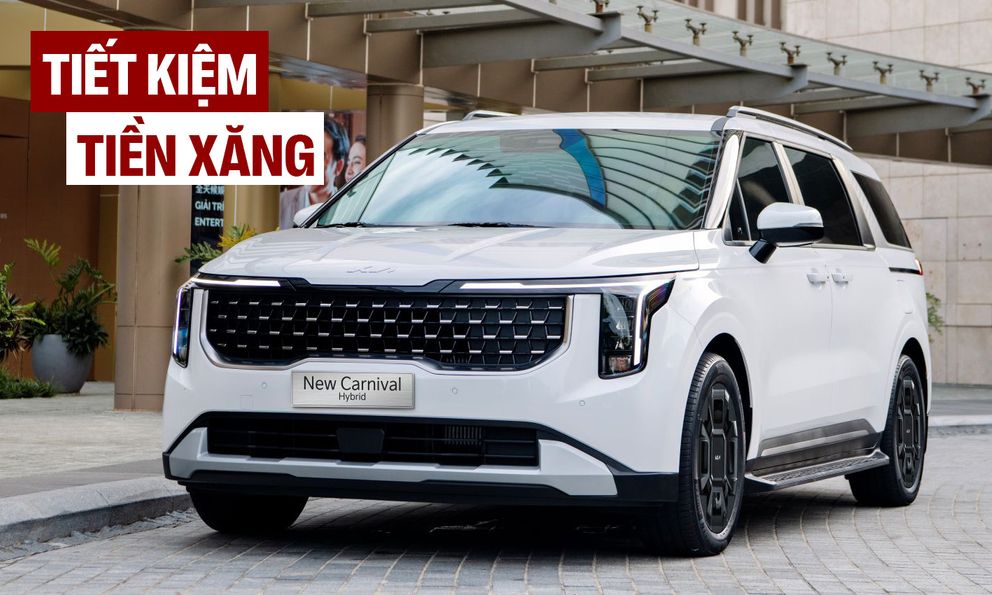 Kia Carnival thêm bản hybrid ‘giá rẻ’ tại Việt Nam: Thực tế còn 1,379 tỷ đồng, 8 chỗ ngồi, hợp dịch vụ với mức tiêu thụ xăng chỉ 4,8L/100km