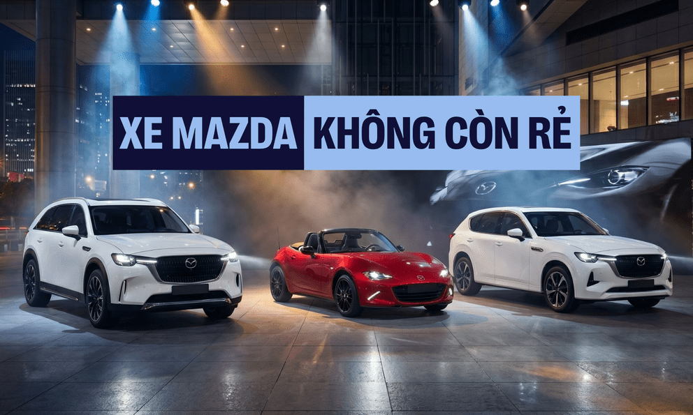 Mazda chuyển hướng cận sang: Bước tiến chiến lược hay tự loại mình khỏi số đông?