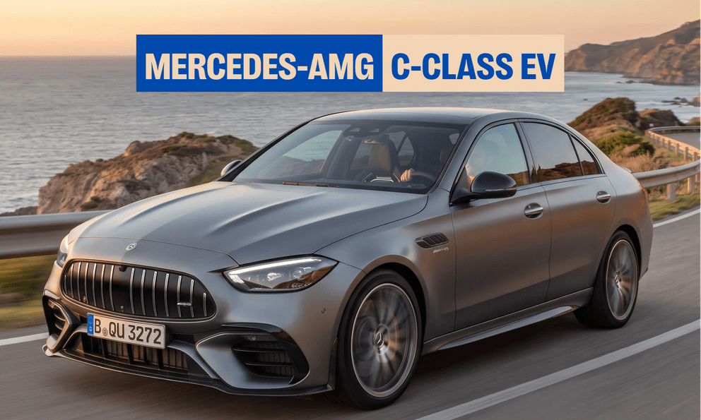 Mercedes-AMG C-Class EV chạy thử trên đường: Mặt ca-lăng 'kín cổng cao tường', có thể trang bị 3 động cơ điện mạnh gần 800 mã lực, khả năng cao ra mắt cuối năm nay