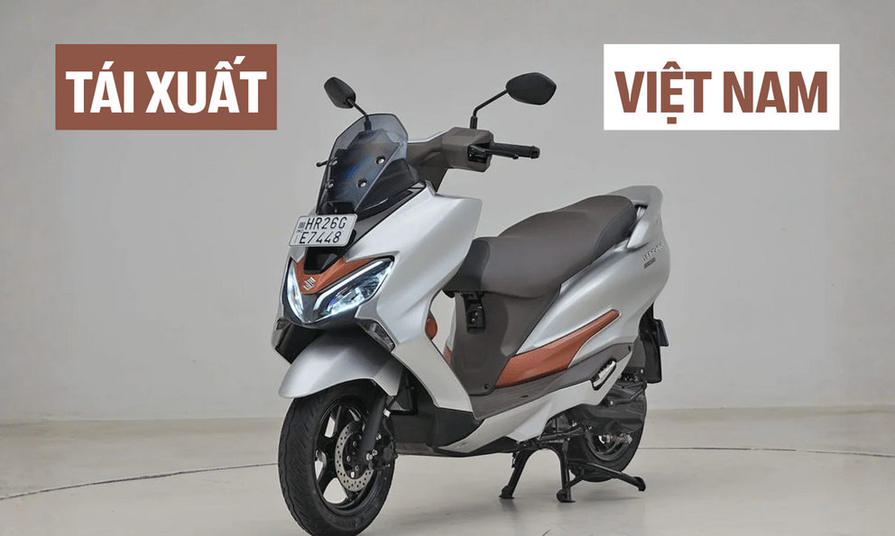 Xe tay ga Suzuki Burgman Street sắp quay trở lại Việt Nam, đối thủ của Honda Air Blade và Yamaha Freego