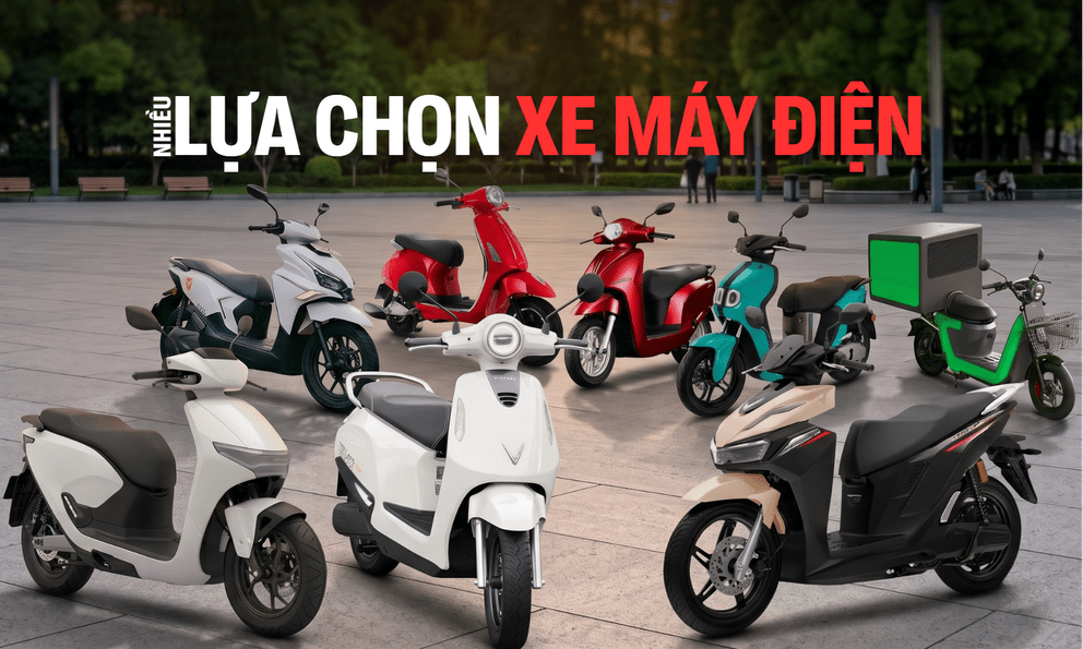 7 hãng xe máy điện đang bán gì ở Việt Nam: Nhiều xe rẻ như mua điện thoại, đắt nhất cũng chưa bằng tiền mua Honda SH
