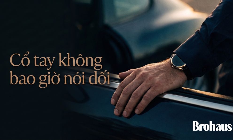 Nhìn xe thôi chưa đủ, soi cổ tay nữa sẽ thấy thứ 'vibe' của đàn ông không thể giấu giếm