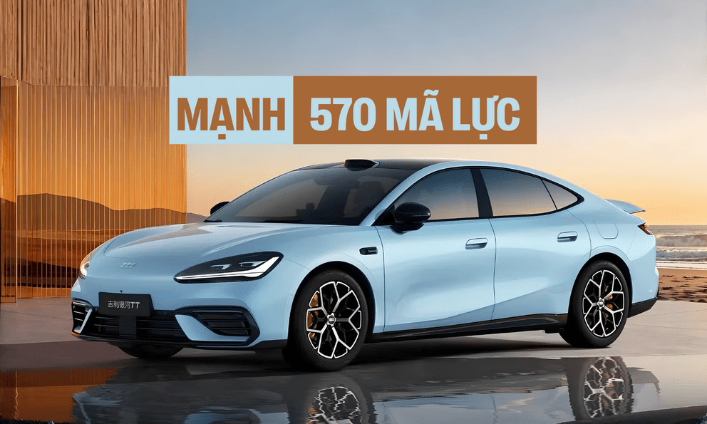 Geely Galaxy TT ra mắt: Sedan điện mạnh 570 mã lực, sạc đầy đi hơn 700 km, dễ về Việt Nam đấu với BYD Seal